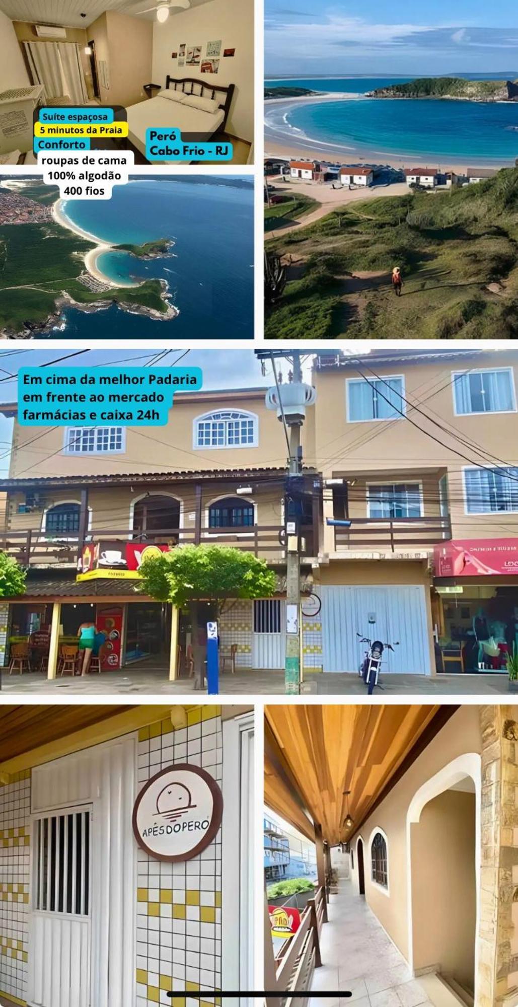 Suite 05 Apes Do Pero - Centro Praia 卡波布里奥 外观 照片